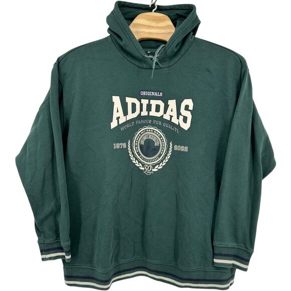 Mens Green Adidas Celebrating 50 YRS 1972-2022 ANNIVERSARY Hoodie Sweatshirt 4XL - Picture 1 of 7